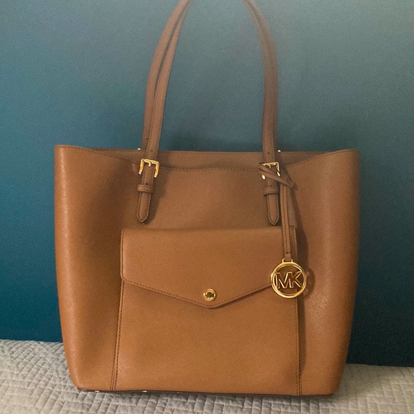 Michael Kors Handbags - Brand new brown Michael Kors tote